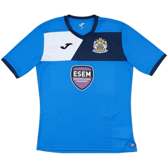2017-18 Stockport County Home Shirt - 7/10 - (S)