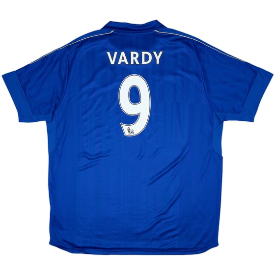 2016-17 Leicester Home Shirt Vardy #9 - 7/10 - (3XL)