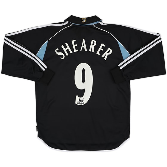 2000-01 Newcastle Away L/S Shirt Shearer #9 - 10/10 - (M)