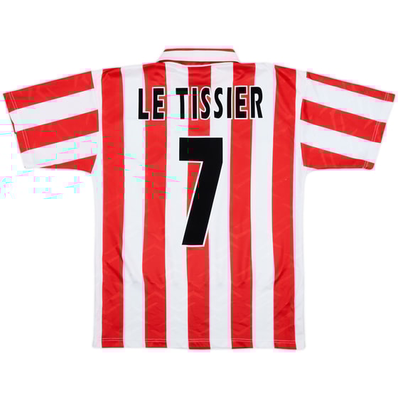 1995-97 Southampton Home Shirt Le Tissier #7 - 8/10 - (S)