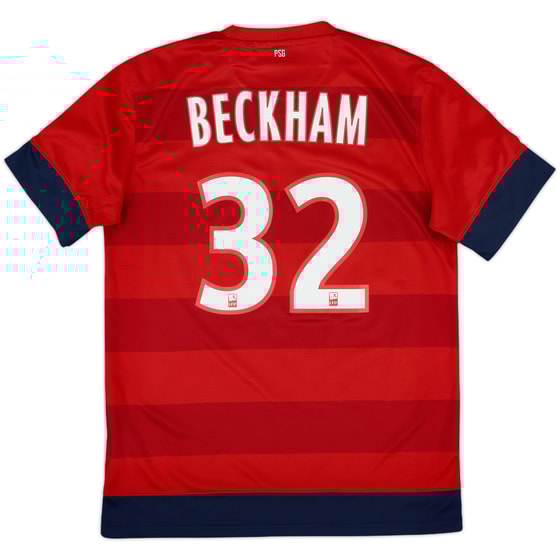 2012-13 Paris Saint-Germain Away Shirt Beckham #32 - 9/10 - (M)
