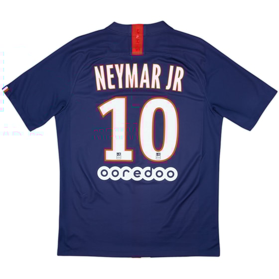2019-20 Paris Saint-Germain Home Shirt Neymar Jr #10 - 8/10 - (M)