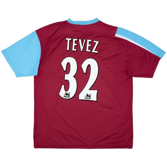 2005-07 West Ham Home Shirt Tevez #32 - 7/10 - (L)