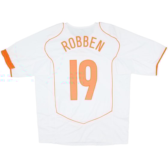 2004-06 Netherlands Away Shirt Robben #19 - 8/10 - (XL)