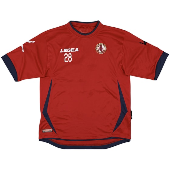 2010-11 Livorno Legea Player Issue Training Shirt #28 - 5/10 - (L)