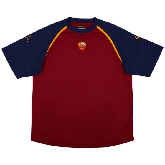 2000-01 Roma Kappa Training Shirt - 10/10 - (XL)