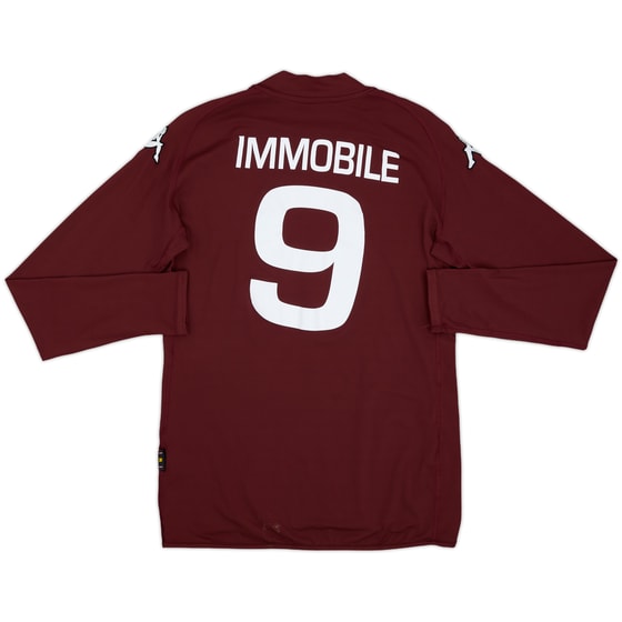 2008-09 Torino Home L/S Shirt Immobile #9 - 7/10 - (M)