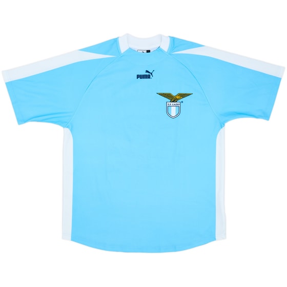 2003-04 Lazio Signed Home Shirt - 8/10 - (M)