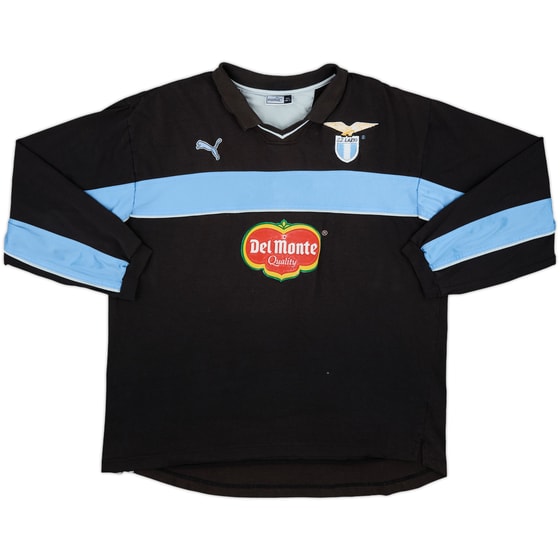 1998-99 Lazio Puma Polo L/S Shirt - 5/10 - (XL)
