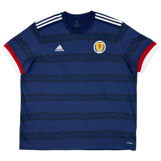 2020-22 Scotland Home Shirt - 10/10 - (3XL)