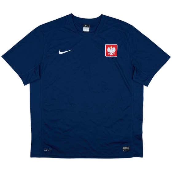 2016-18 Poland Nike Training Shirt - 8/10 - (XXL)