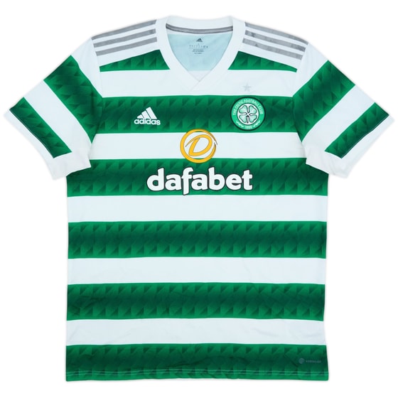2022-23 Celtic Home Shirt - 8/10 - (L)