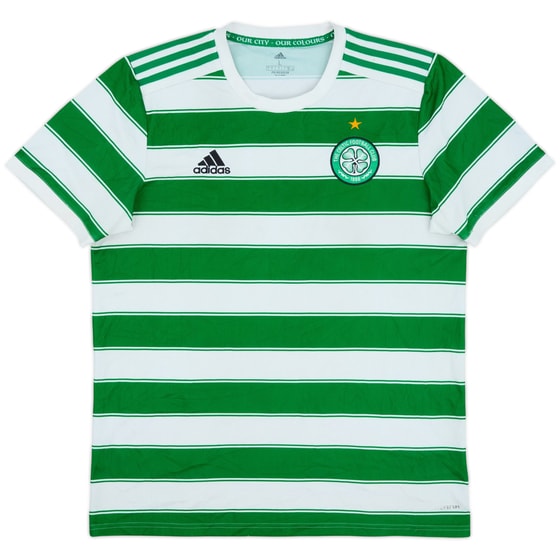 2021-22 Celtic Home Shirt - 6/10 - (L)