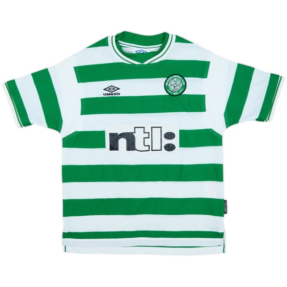 1999-01 Celtic Home Shirt - 5/10 - (Y)