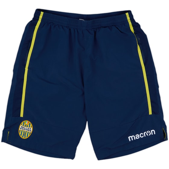 2018-19 Hellas Verona Macron Training Shorts - 10/10 - (L)