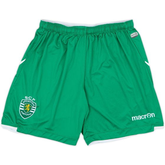 2014-15 Sporting CP Home Shorts - 10/10 - (XL)