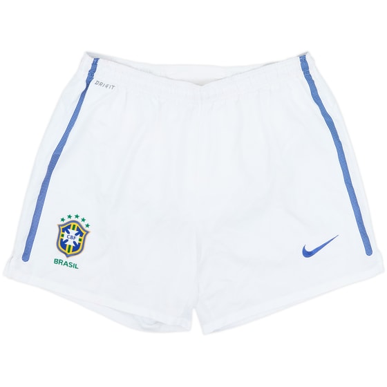 2010-12 Brazil Away Shorts - 7/10 - (L)