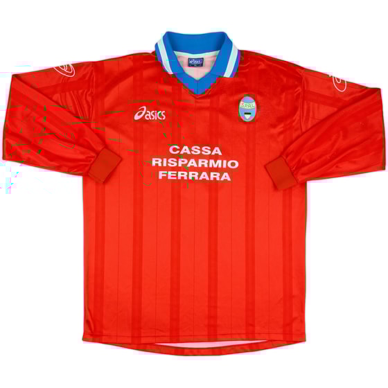 1998-99 SPAL Match Issue Away L/S Shirt #6