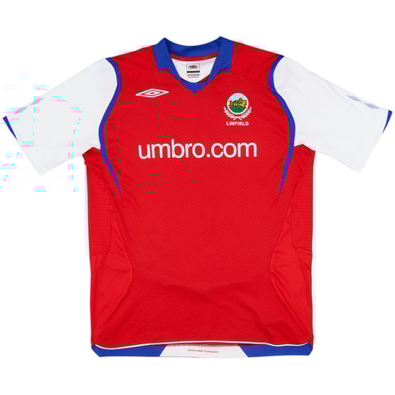 2008-09 Linfield Away Shirt - 8/10 - (L)