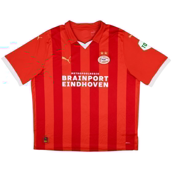 2023-24 PSV Home Shirt - 8/10 - (XXL)