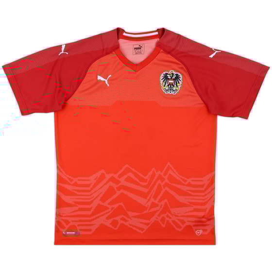 2018-19 Austria Home Shirt - 9/10 - (L)