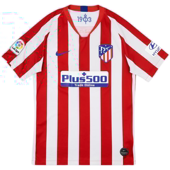 2019-20 Atletico Madrid Home Shirt - 5/10 - (S)