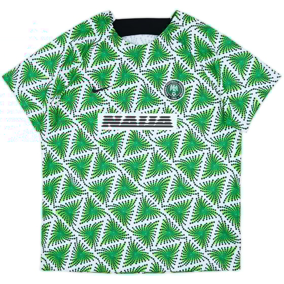 2022-23 Nigeria Nike Pre-Match Training Shirt - 8/10 - (XXL)