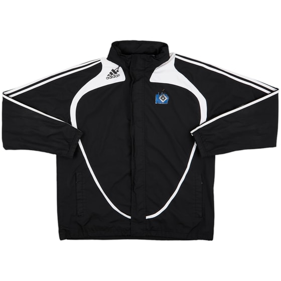 2008-09 Hamburg adidas Hooded Rain Jacket - 3/10 - (L/XL)
