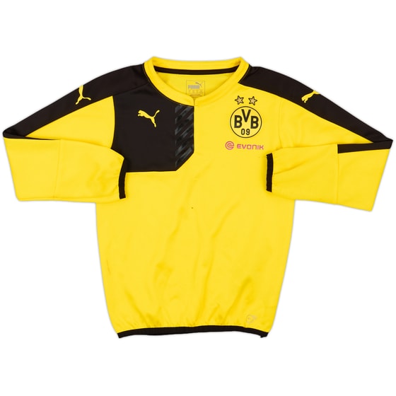 2015-16 Borussia Dortmund Puma Sweat Top - 6/10 - (L.Boys)