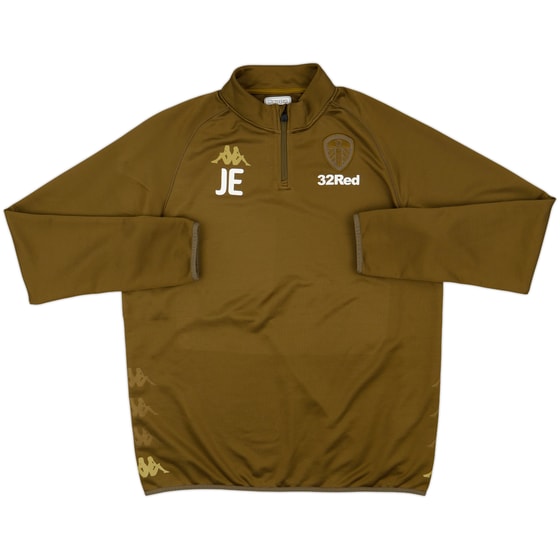 2018-19 Leeds Kappa Staff Issue 1/4 Zip Training Top JE - 9/10 - (XL)