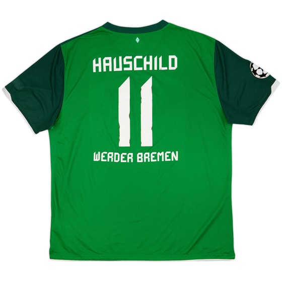 2010-11 Werder Bremen Home Shirt Hauschild #11 - 5/10 - (XXL)