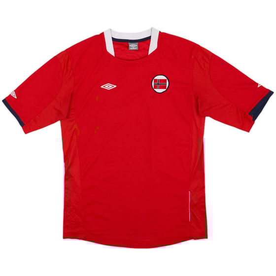 2010-11 Norway Home Shirt - 6/10 - (L)