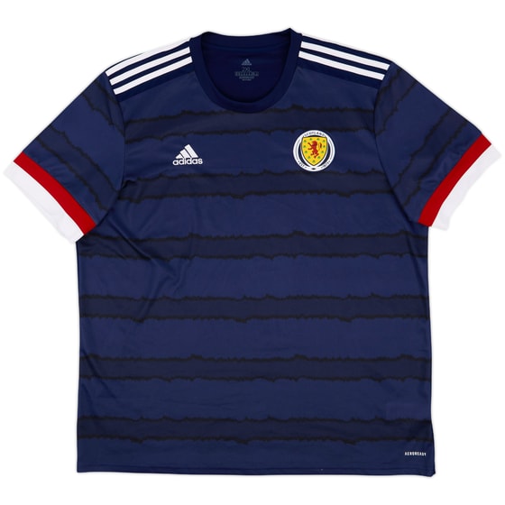2020-22 Scotland Home Shirt - 9/10 - (XXL)