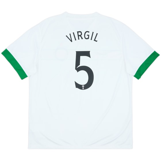 2014-15 Celtic European Third Shirt Virgil #5 - 7/10 - (XL)