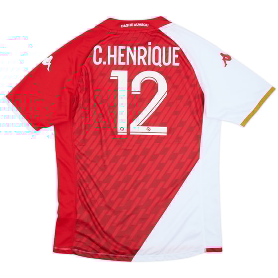 2022-23 Monaco Home Shirt C. Henrique #12 - 10/10 - (L)