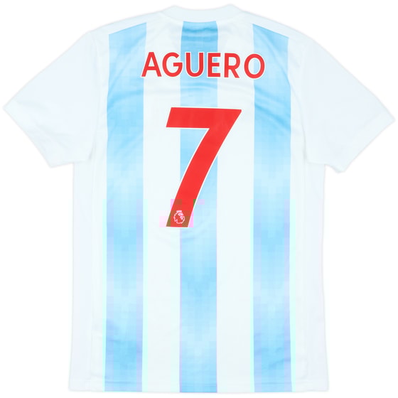 2018-19 Argentina Home Shirt Aguero #7 - 9/10 - (S)