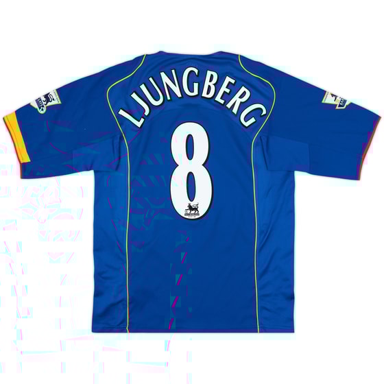 2004-06 Arsenal Away Shirt Ljungberg #8 - 8/10 - (M)