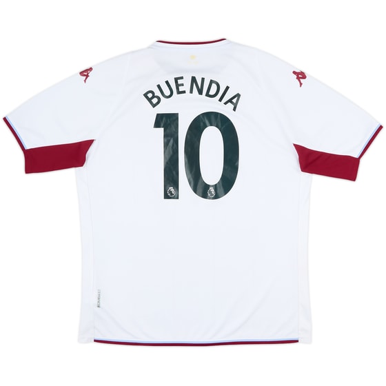 2021-22 Aston Villa Away Shirt Buendia #10 - 7/10 - (XL)