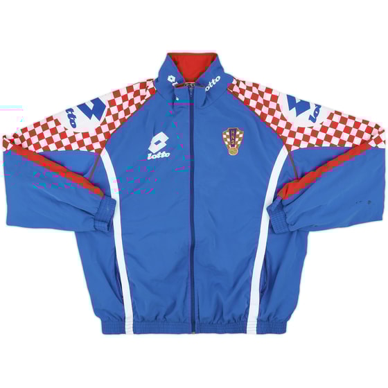 1996-98 Croatia Lotto Track Jacket - 8/10 - (XXL)