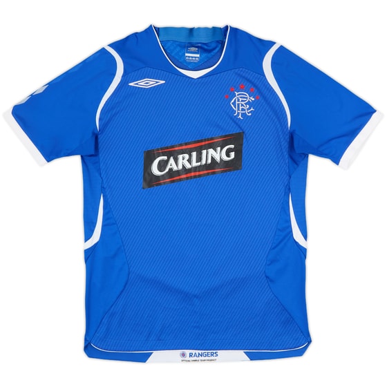 2008-09 Rangers Home Shirt - 7/10 - (S)