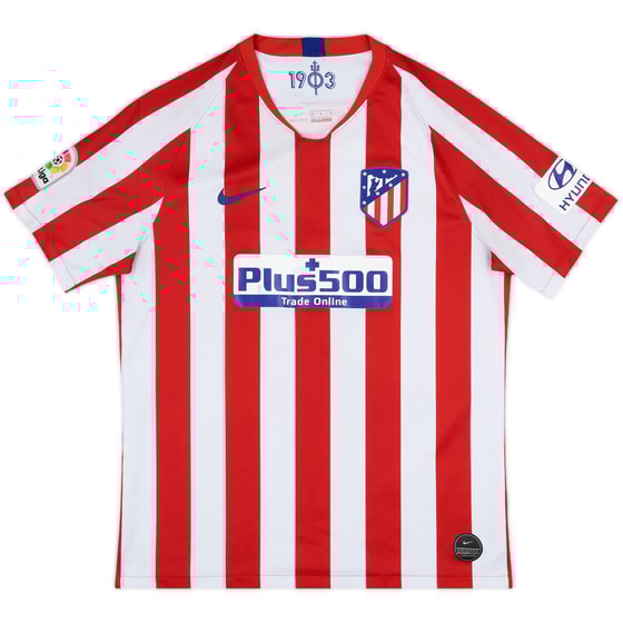2019-20 Atletico Madrid Home Shirt - 7/10 - (L)