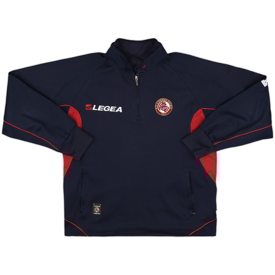 2006-07 Livorno Legea 1/4 Zip Training Top - 8/10 - (L)