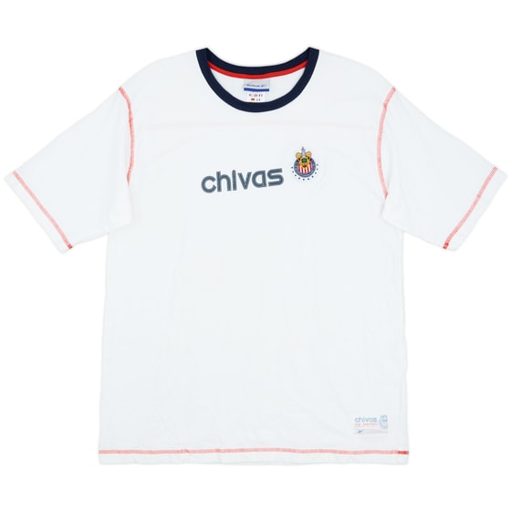 2004-05 Chivas Guadalajara Reebok Training/Leisure Tee - 9/10 - (XL)