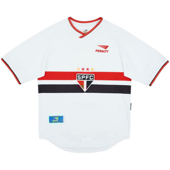 2001 Sao Paulo Home Shirt - 9/10 - (M)