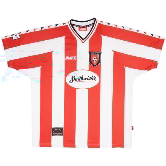1999-00 Derry City Home Shirt - 6/10 - (L)