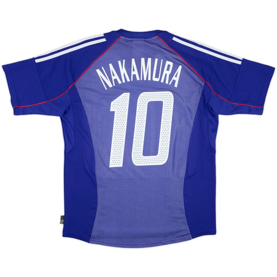 2002-04 Japan Home Shirt Nakamura #10 - 8/10 - (L)