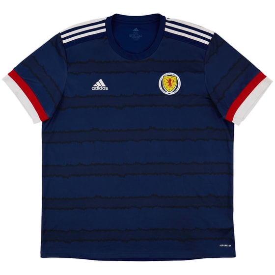 2020-22 Scotland Home Shirt - 8/10 - (XXL)