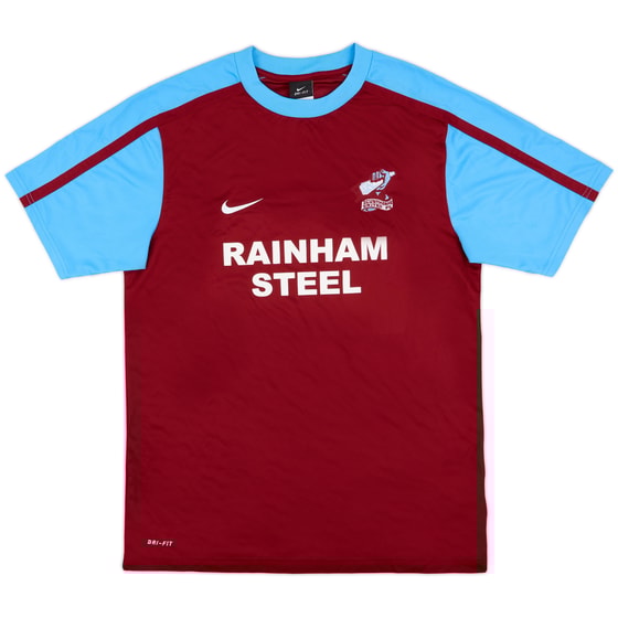 2010-11 Scunthorpe Home Shirt - 9/10 - (M)