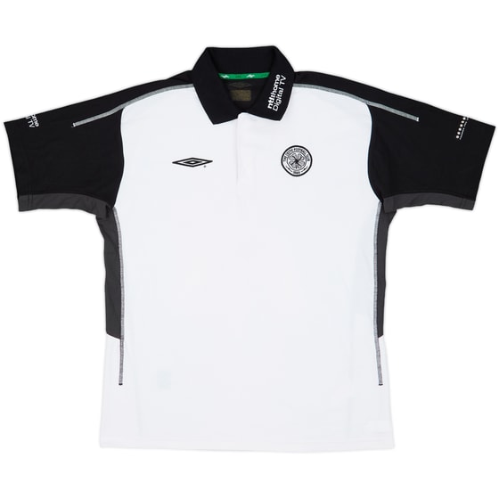 2002-03 Celtic Umbro Polo Shirt - 8/10 - (L)
