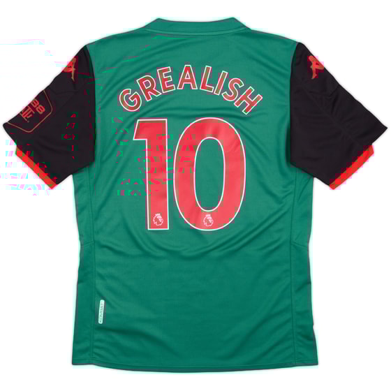 2019-20 Aston Villa Third Shirt Grealish #10 - 9/10 - (M)
